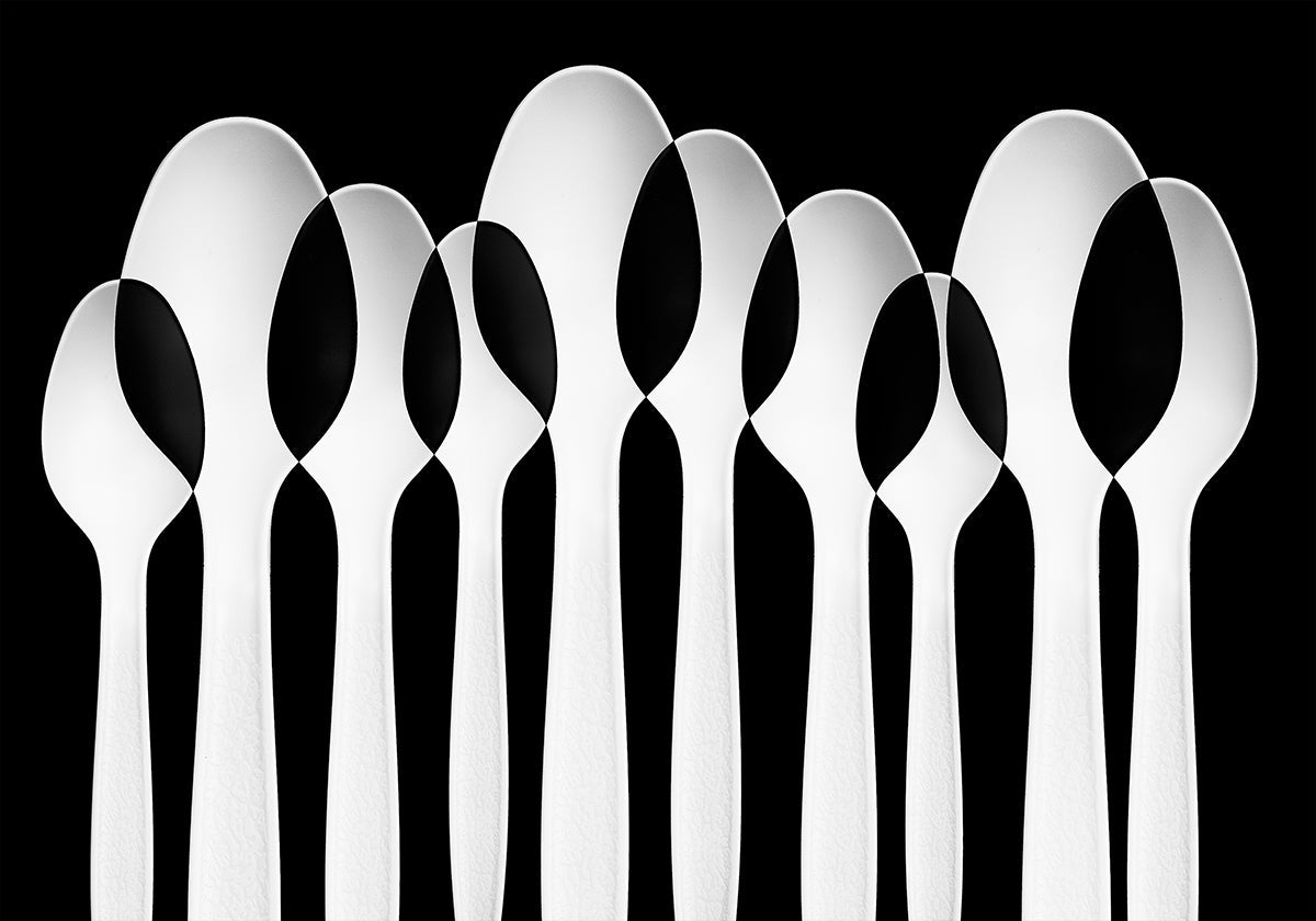 Spoons Abstract:  Forest Plakat - Posterbox