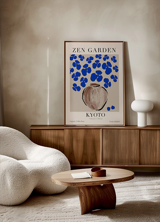 Cerulean Blossoms (NEW) - Posterbox