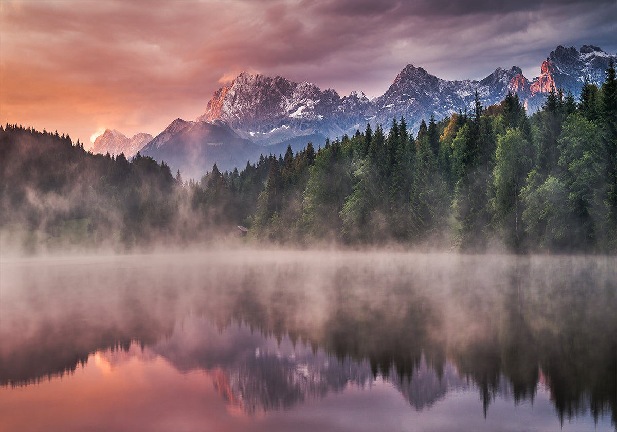 Sunrise at the Lake - Posterbox