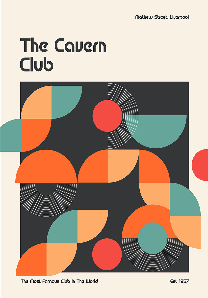 Cavern Club Design Poster (NEW) - Posterbox