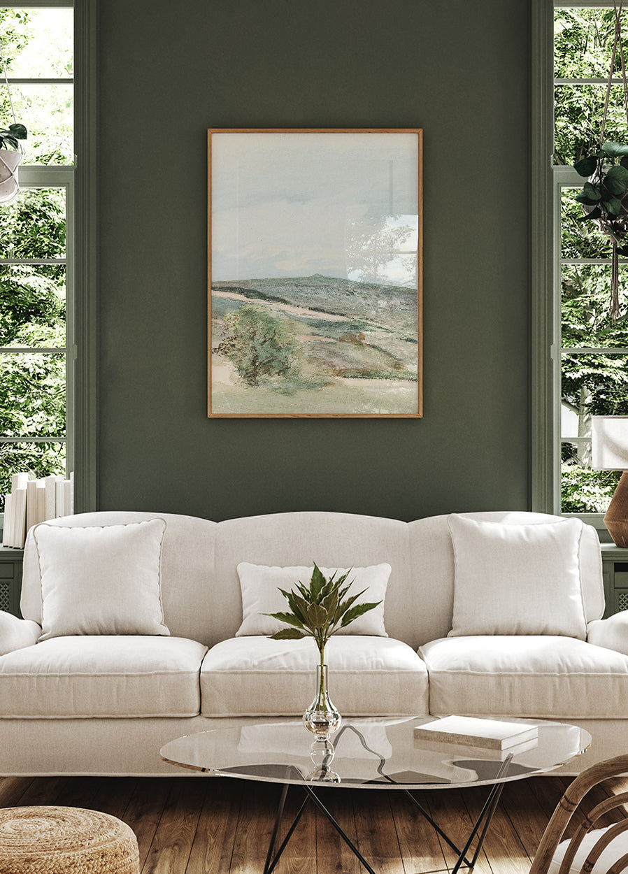 A Heath In Sussex von William Collins Poster - Posterbox.dk