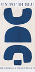 Blaue Formen Kunstposter - Posterbox.dk