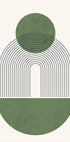 Geometrische Harmonie-Kunstposter - Posterbox.dk