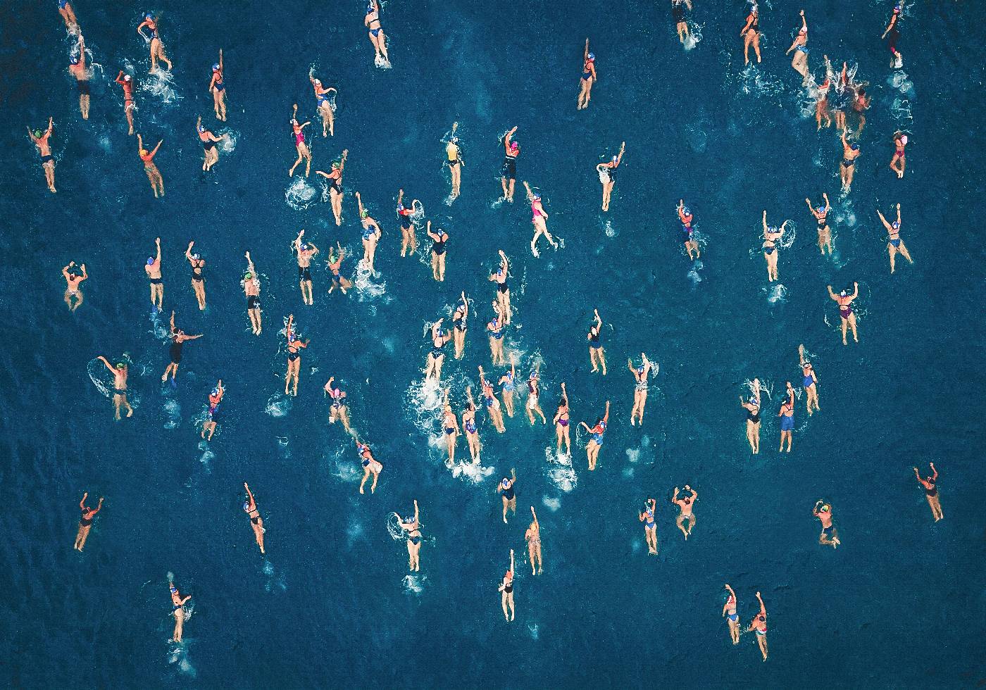 Schwimmendes Wandkunst-Poster - Posterbox.dk