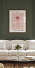 Poster „Liebe und Einheit“ - Posterbox.dk