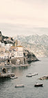 Poster „Coastal Village Tranquility“ - Posterbox.dk