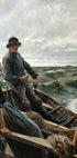 At Sea von Albert Edelfelt Poster - Posterbox.dk