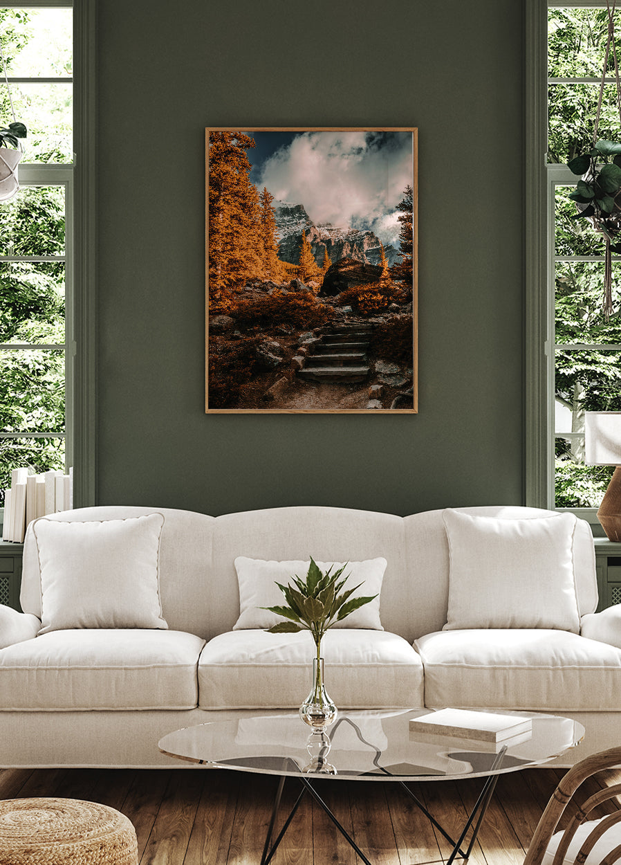 Herbstliches Wildnis-Poster - Posterbox.dk
