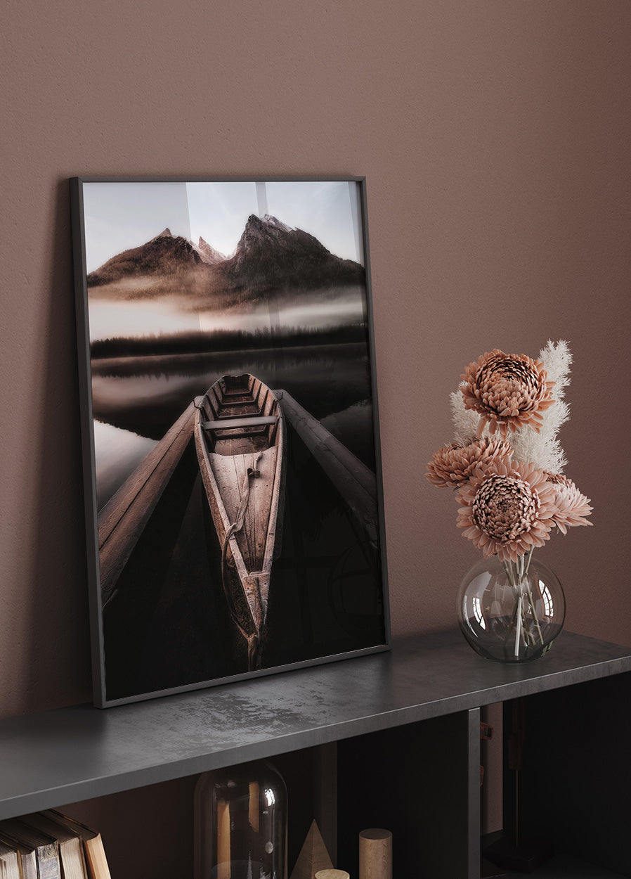 Herbstsee am Hintersee Poster - Posterbox.dk