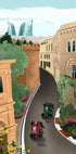 Baku Azerbeidzjan Plakat - Posterbox