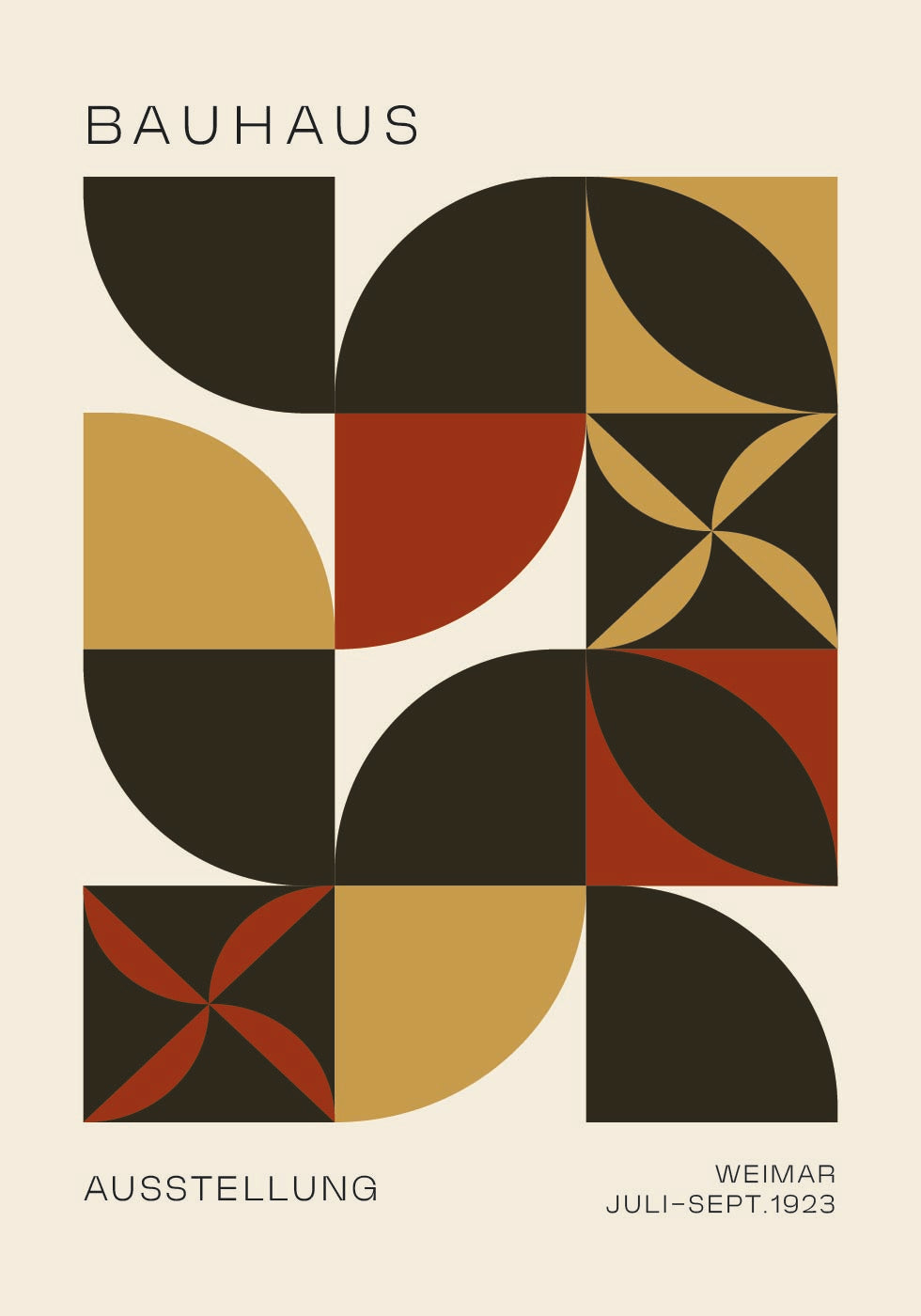 Bauhaus-Nr. 12 Poster - Posterbox.dk