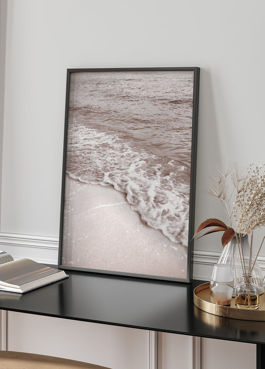 Strandwellen-Poster - Posterbox.dk