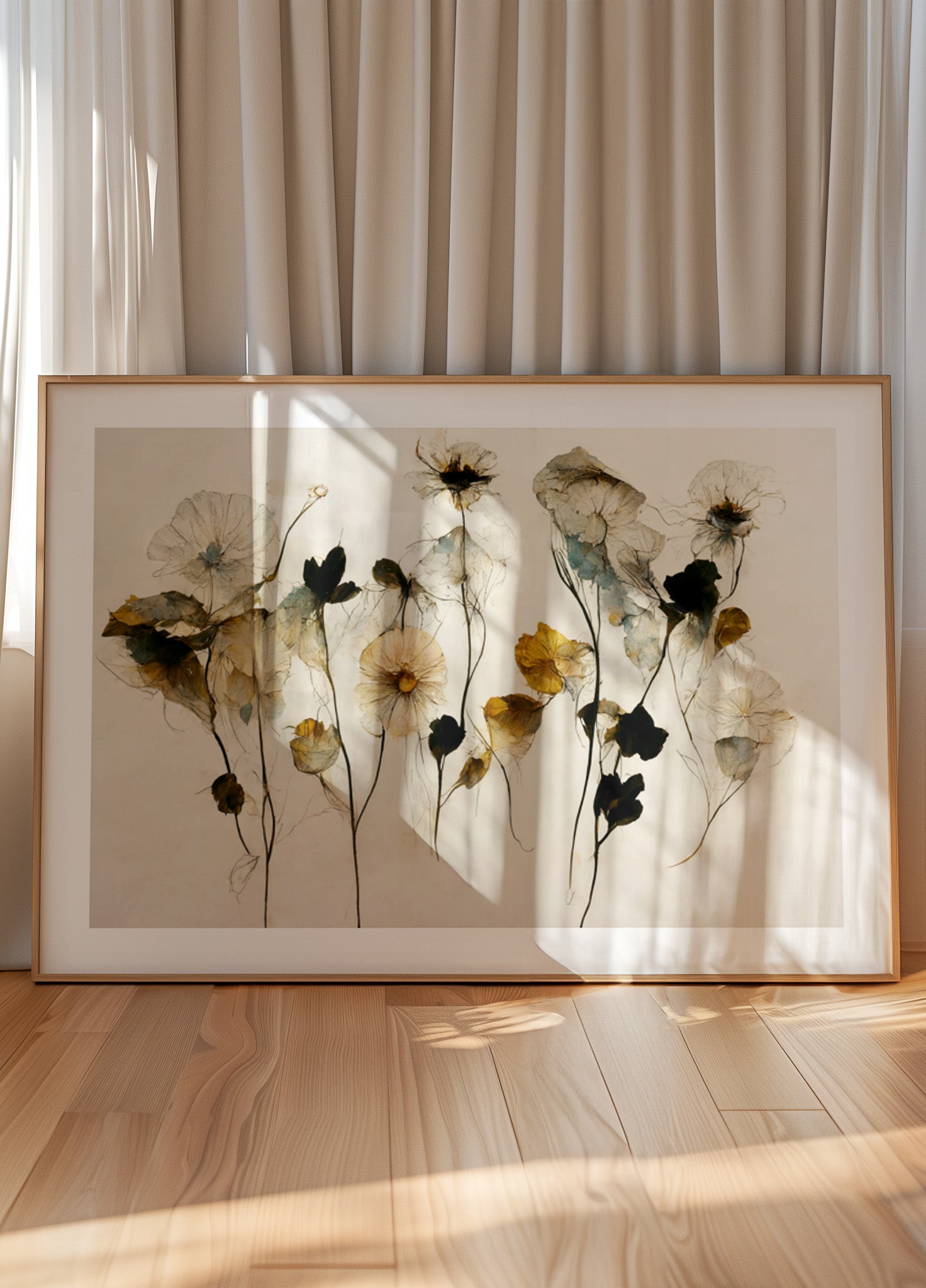 Wunderschöne Trockenblumen