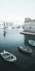 Boote mit Blick auf Apulien Poster - Posterbox.dk