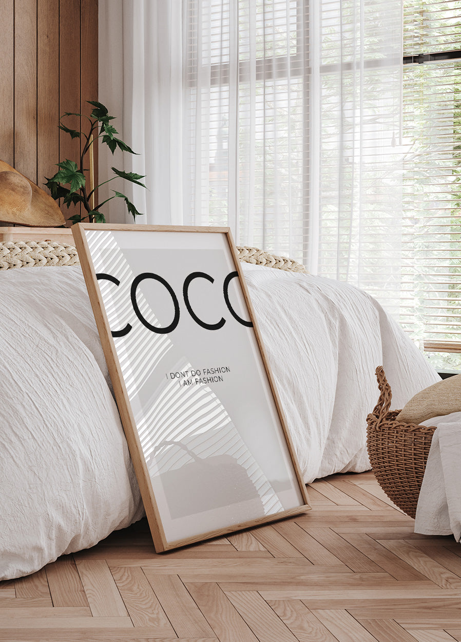 Coco's Fashion Statement Poster - Posterbox.dk