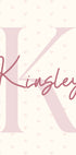 Personalized Initial Name Plakat - Posterbox