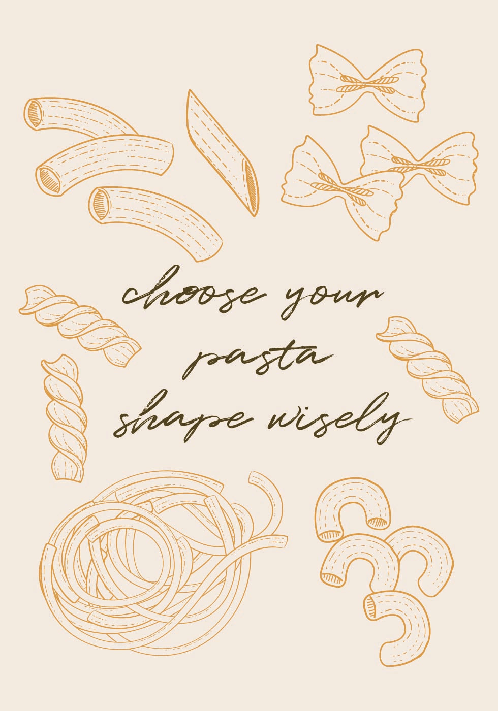 Wählen Sie Ihr Pasta-Poster - Posterbox.dk