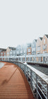 Bunte Häuser am Rietplas in Houten Poster - Posterbox.dk