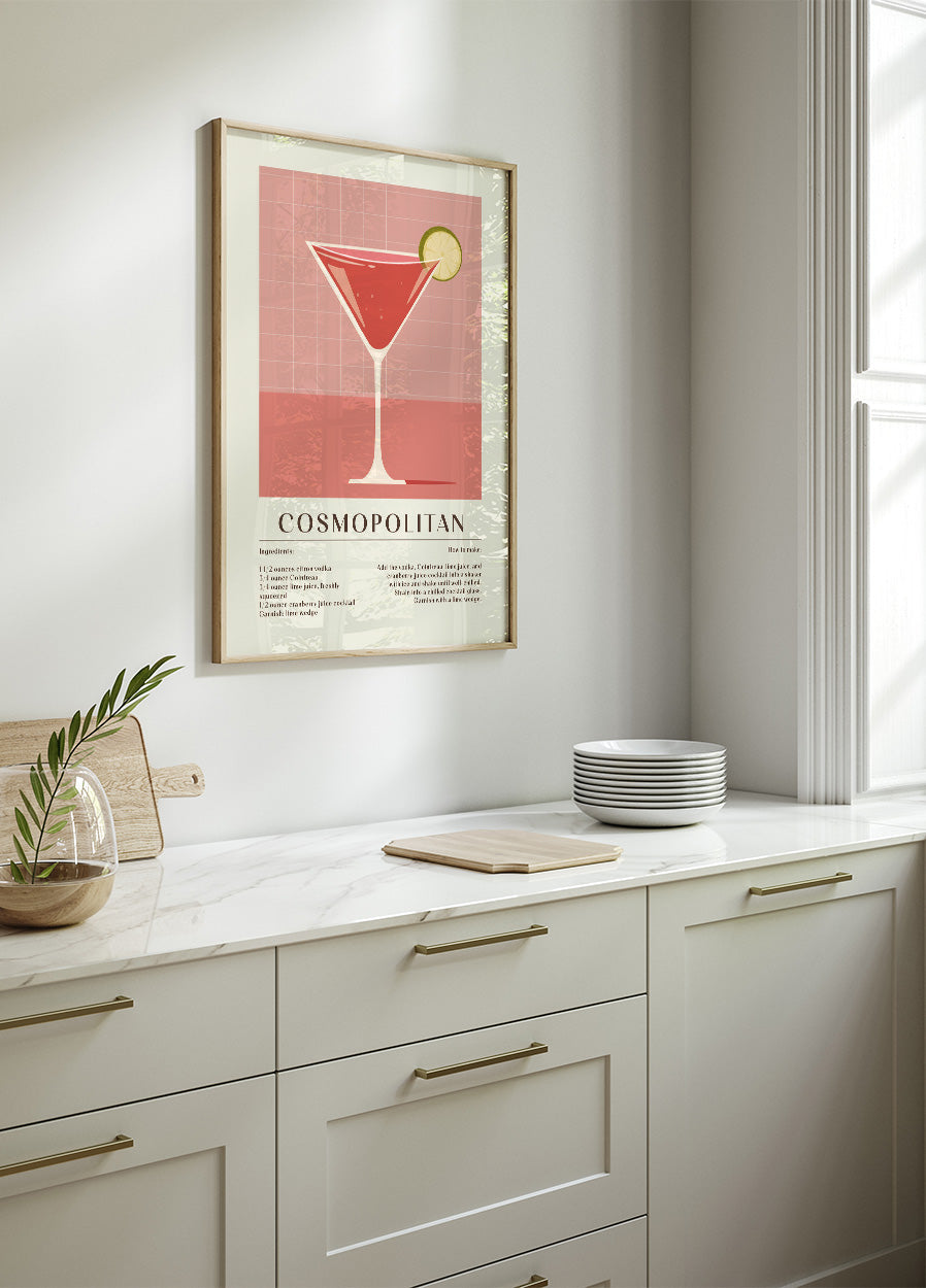 Kosmopolitisches Poster - Posterbox.dk