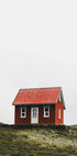Hütte auf Island Poster - Posterbox.dk
