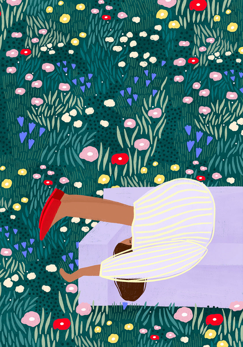 Daydream in Blooms Plakat - Posterbox