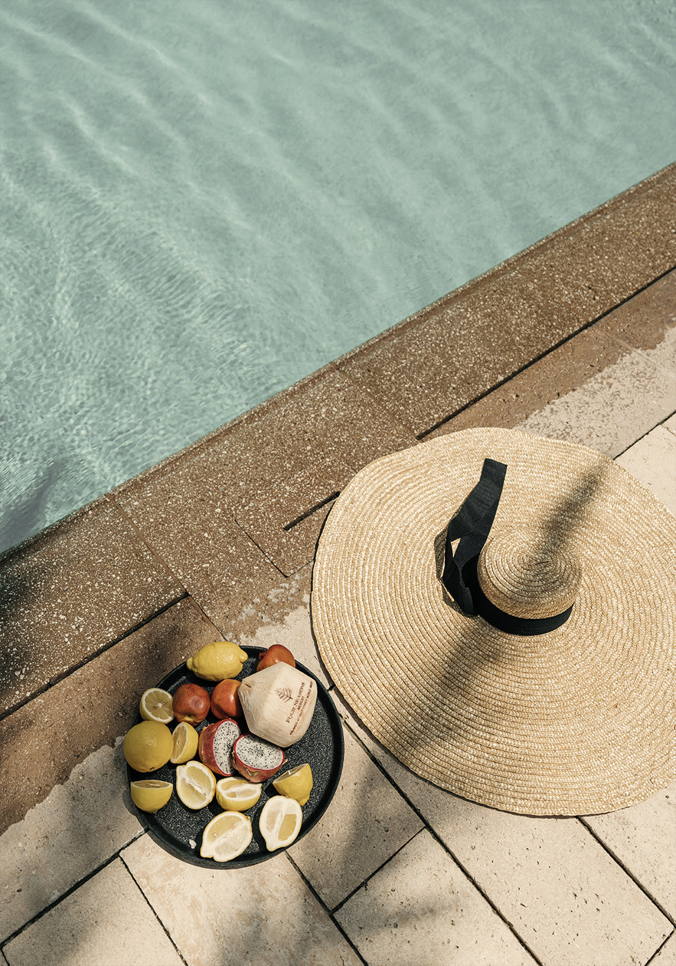 Poster zum Entspannen am Pool - Posterbox.dk