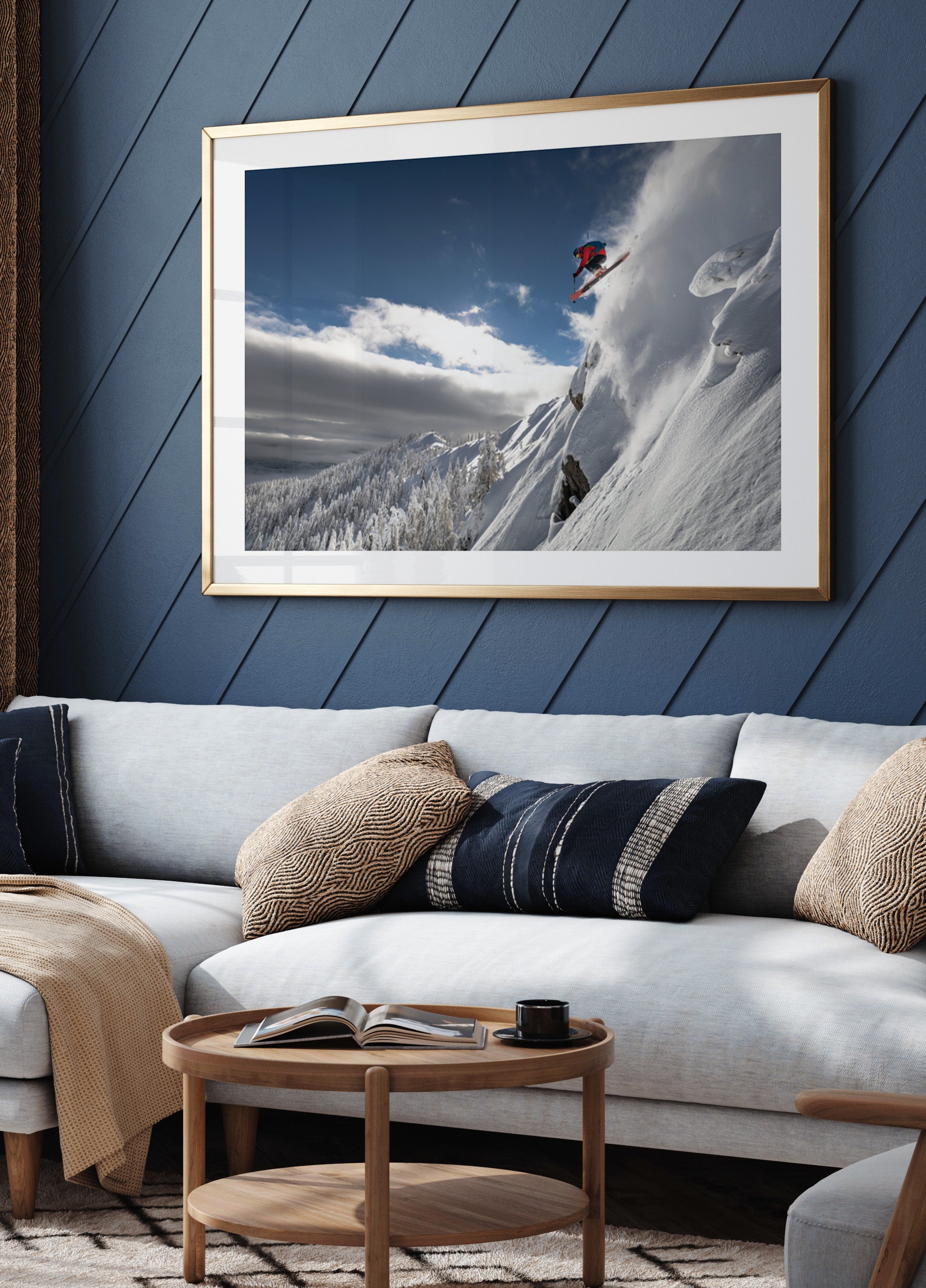 Extreme Berg-Skisprungschanze