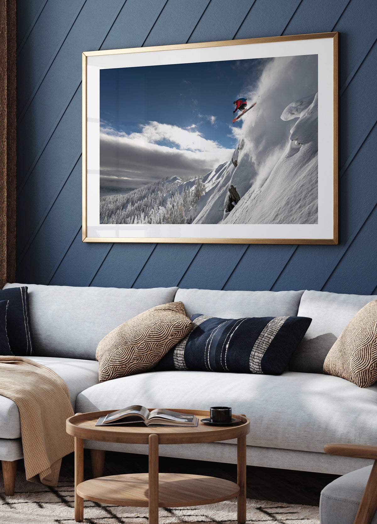 Extreme Berg-Skisprungschanze
