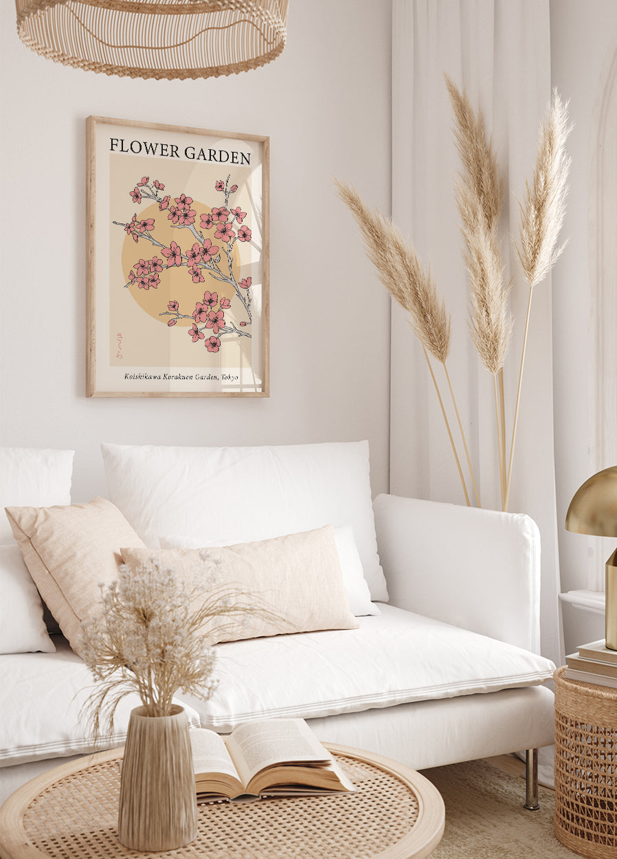 Poster „Blumengarten Tokio“ - Posterbox.dk