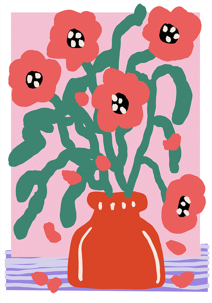 Flower Impression Plakat - Posterbox