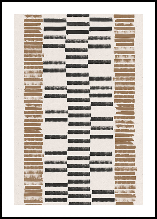 Striped Harmony Plakat - Posterbox