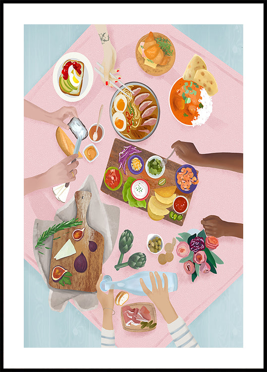 Brunch Plakat - Posterbox