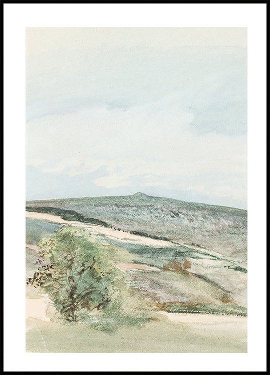 A Heath In Sussex von William Collins Poster - Posterbox.dk