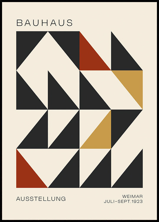 Bauhaus-Nr. 10 Poster - Posterbox.dk