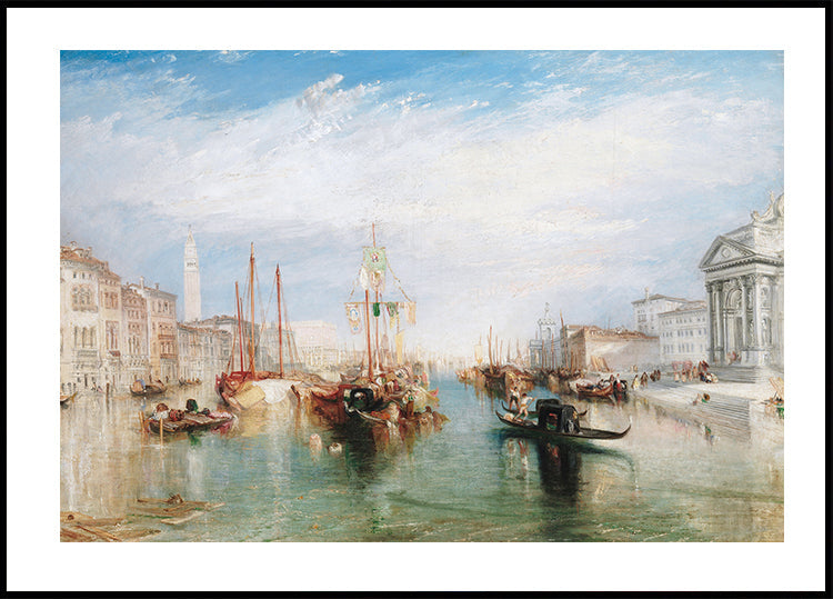 Venedig von der Veranda der Madonna von William Turner Poster - Posterbox.dk