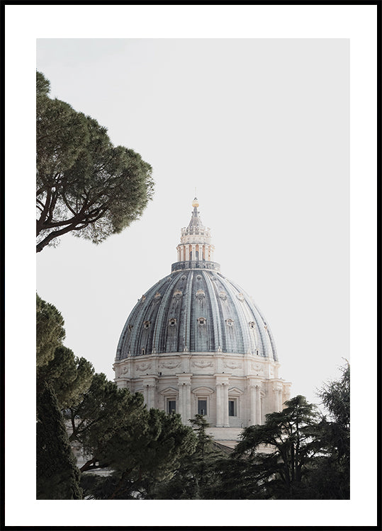 Poster der Peterskirche in Rom - Posterbox.dk