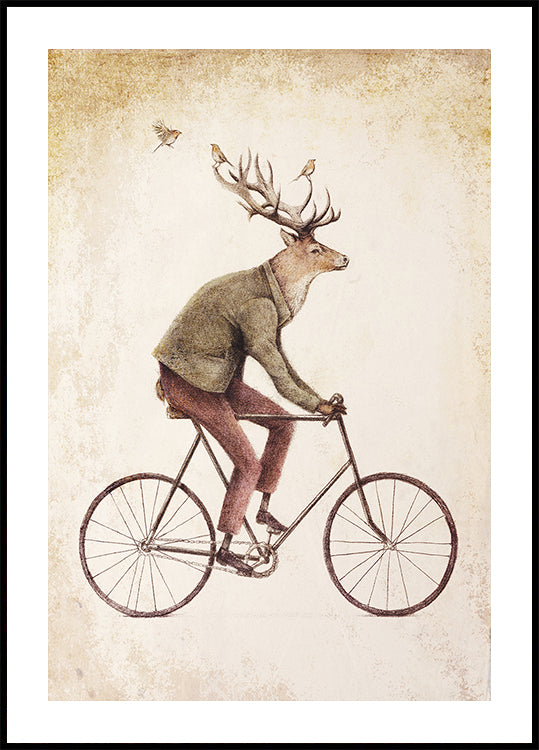 Even a Gentleman rides Plakat - Posterbox