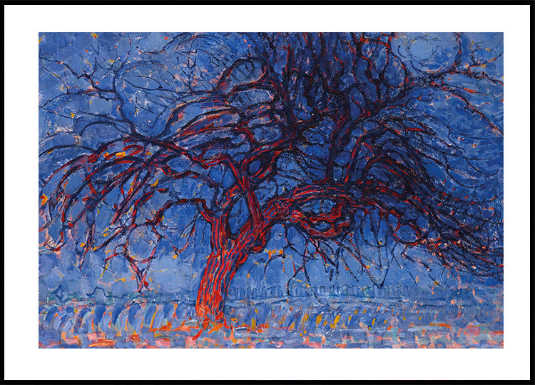 Der rote Baum von Piet Mondrian Poster - Posterbox.dk