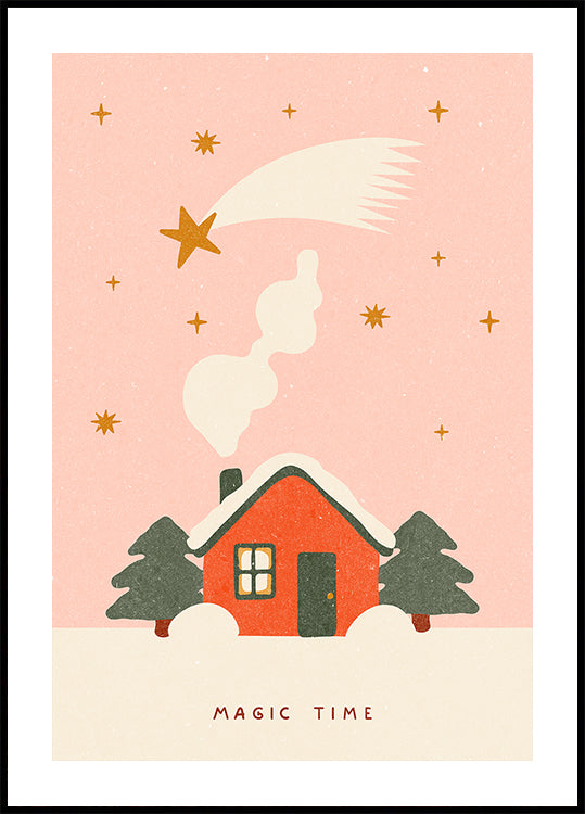 A magical time at Christmas Plakat - Posterbox
