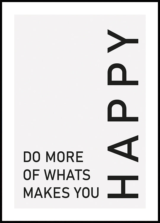 Do More Poster - Posterbox.dk