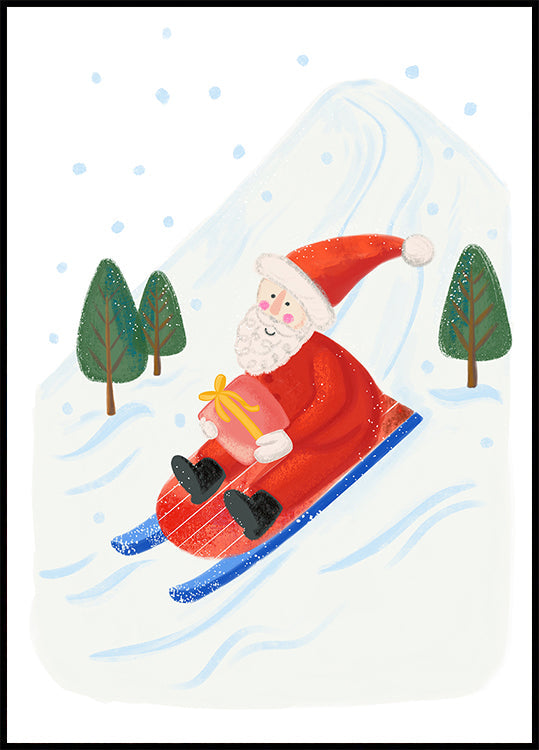 Special delivery by Santa Plakat - Posterbox