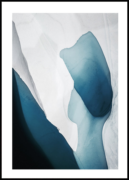 Eis und Wasser Nr. 2 Poster - Posterbox.dk