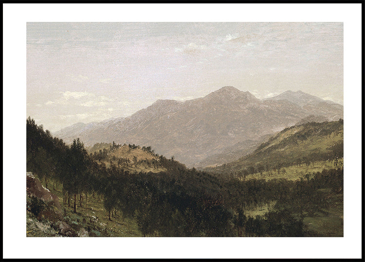 Bergen Park von John Frederick Kensett Poster - Posterbox.dk