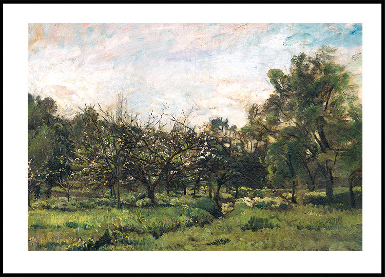 Boomgaard von Charles-François Daubigny Poster - Posterbox.dk