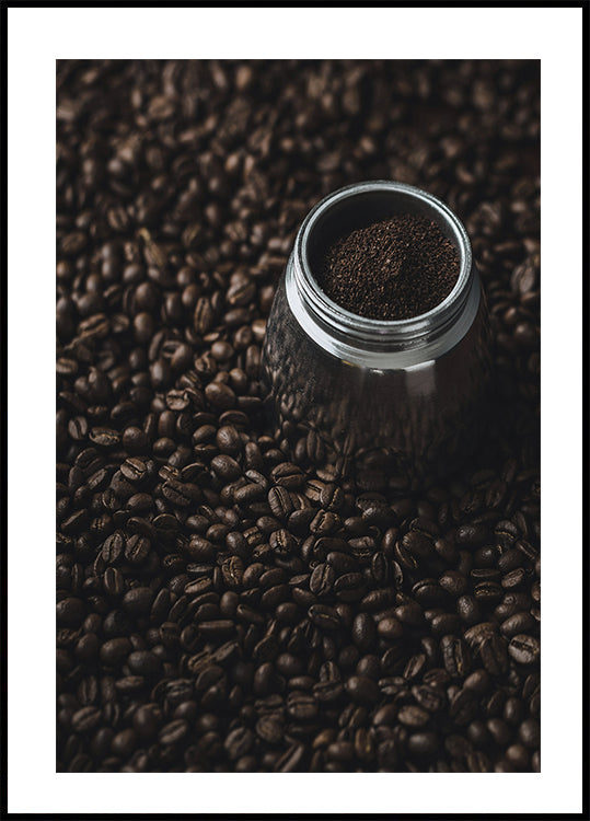 Kaffeebohnen Nr. 1 Poster - Posterbox.dk