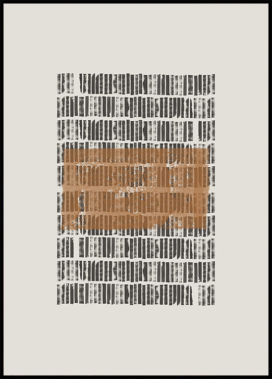 Pattern in Contrast Plakat - Posterbox