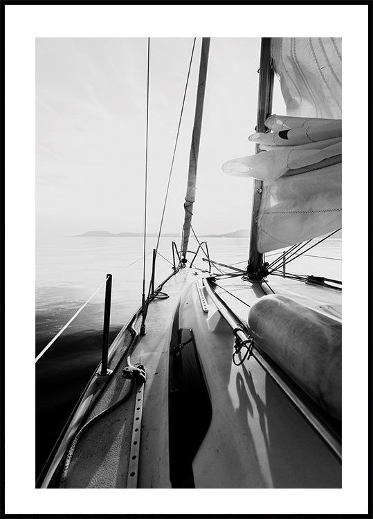 Ein Ausflug auf einer Yacht Poster - Posterbox.dk