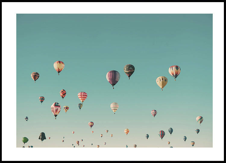 Heißluftballon-Poster - Posterbox.dk