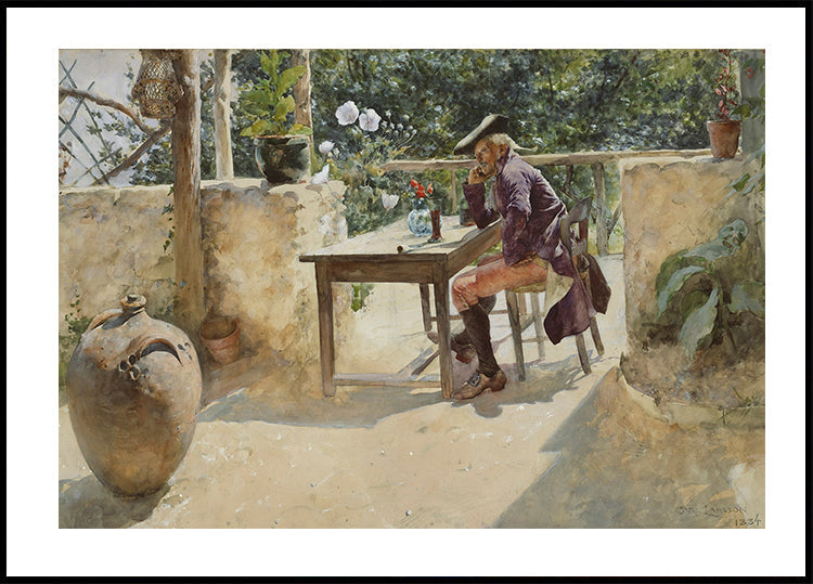 The Vine von Carl Larsson Poster - Posterbox.dk