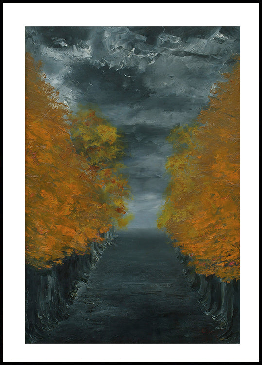 The Avenue von August Strindberg Poster - Posterbox.dk